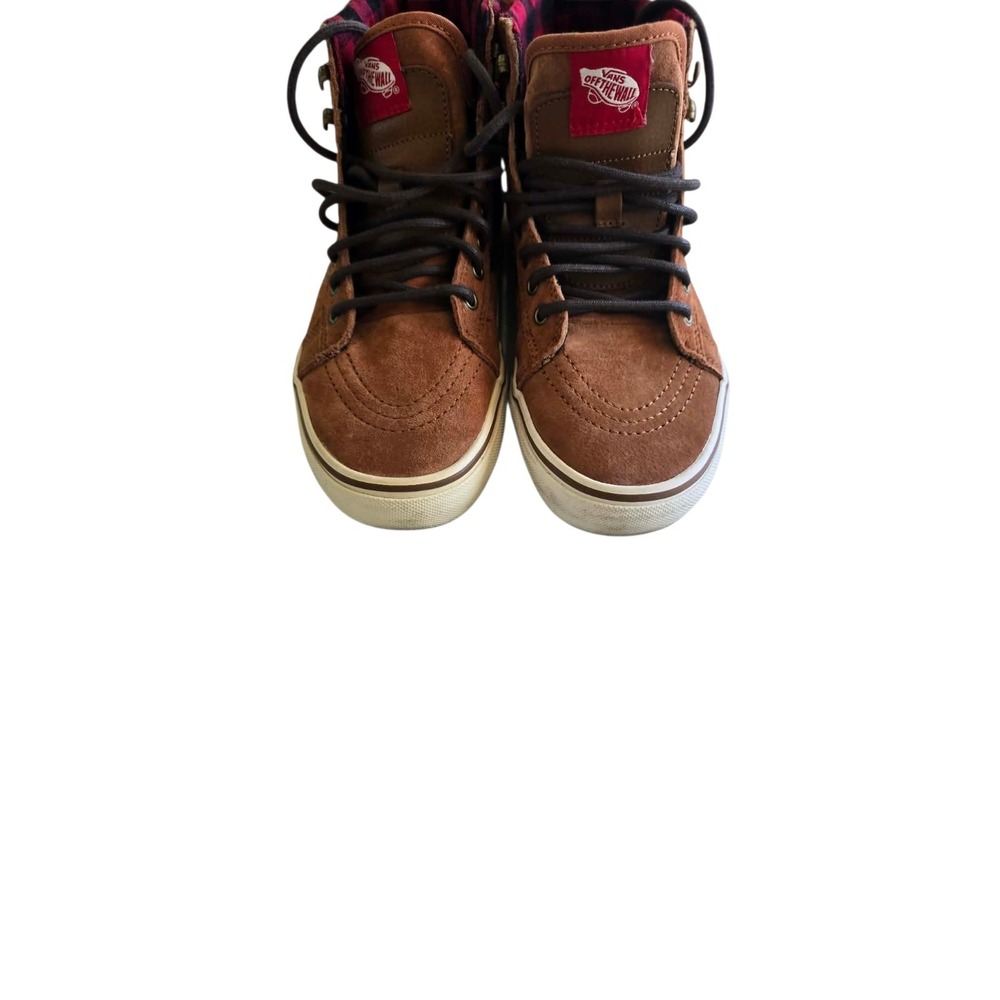 Vans Mte High Shoes Mens Size 8 Womens 9.5 Glazed Ginger Boots Brown - Picture 7 of 8